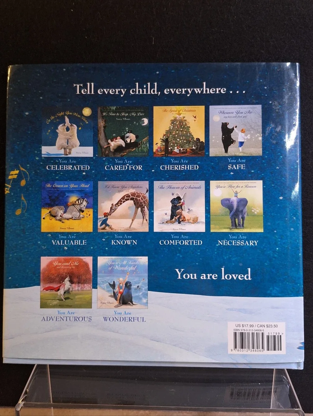 On The Night You Were Born Nancy Tillman Book Plush Set Hard Cover Kohl's 10